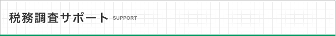 税務調査サポート